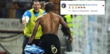 伊布&amp;amp;埃托奥互换16周年！两大国米传奇隔空互动，并收获大量点赞