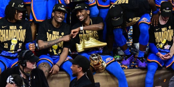 NBA官方东西部排名:雷霆骑士领跑 湖勇未进前四